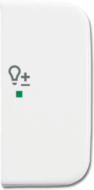 Busch-Jaeger Busch-Jaeger Wippe 2-f re, Symb. Dimmer alpinweiß 6234-22-214
