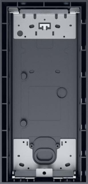 Busch-Jaeger Busch-Jaeger Montagedose Aufputz Grau.1/3 anthrazit matt 41383S-B-03