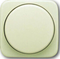 Busch-Jaeger Zentralscheibe weiß für Drehdimmer 2115-212