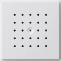 Gira UP-Aufsatz reinweiß für Türlautspr 141666