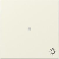 GIRA 367401 Wippe Kontrollfenster+Symbol Licht System 55 Cremeweiß glänzend