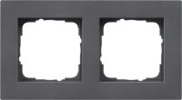 Gira Abdeckrahmen 2fach anthrazit 0212235