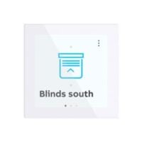 Busch-Jaeger Melde/Bedientableau Unterputz KNX RT/U12.86.11-811 Funkb LON PowN glas