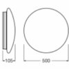 Ledvance SURFACE CIRCULAR 500 V 42W 840 PS IP44 3500lm 4000K Wand-/Deckenleuchte – Bild 4