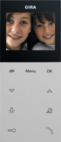 Gira Wohnungsstation Video AP Plus grau 1239015