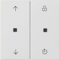 Gira Bedienaufsatz Memory reinweiß 536327