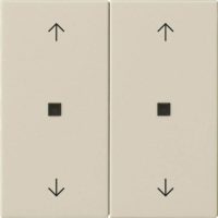 Gira Wippe 2-fach Cremeweiß 538601