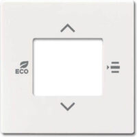 Busch-Jaeger Zentralscheibe stud/weiß KNX Tasterankopplung 6109/03-84