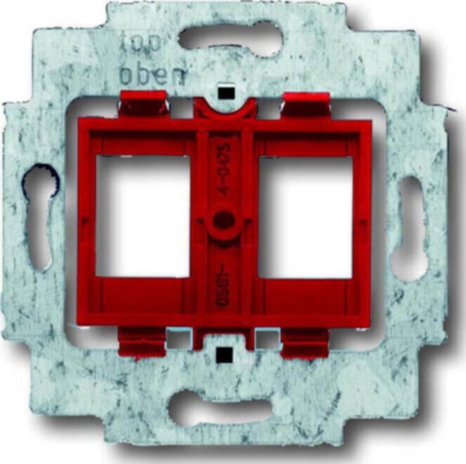 Busch-Jaeger Busch-Jaeger Tragring für Modular-Jack roter Sockel 1812