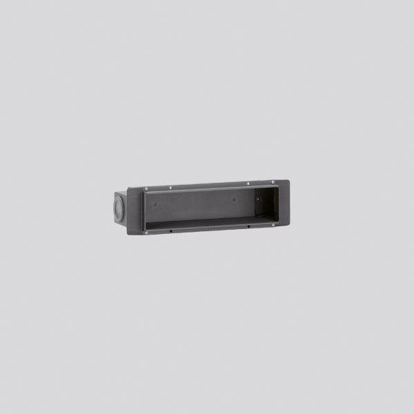 BEGA Einbaugehäuse graphit alu 10425