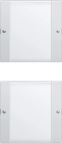 Gira Wippenset 2-fach rws/gl 213203