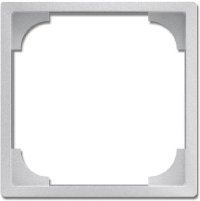 Busch-Jaeger Zwischenring Aluminium-Silber Abdeckung 1747 BSI-83