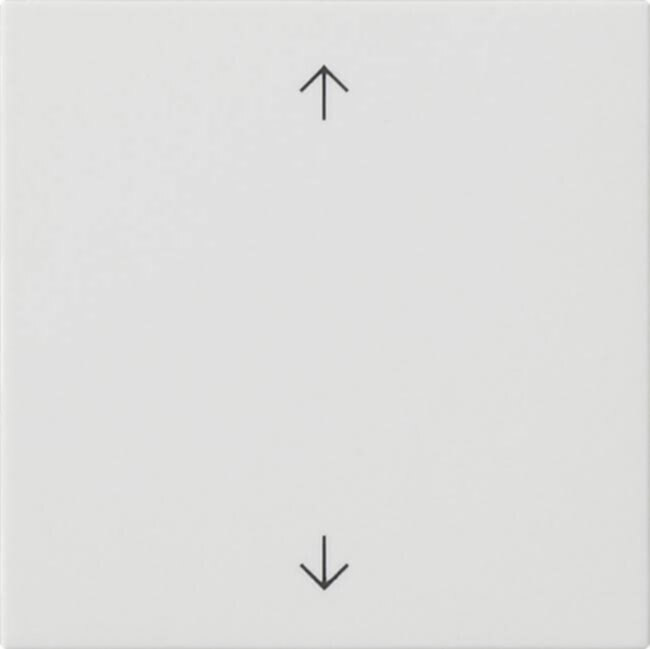 Gira Gira Bedienaufsatz reinweiß Pfeilsymbole 536127