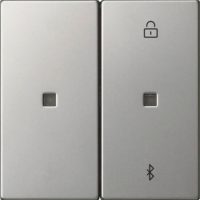 Gira Jalousie-/Schaltuhr Edelstahl 5381600