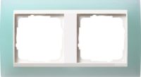Gira Abdeckrahmen 2f.opak mint für reinweiß Event 0212395