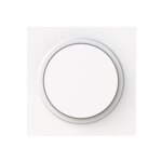 Busch-Jaeger Zentralplatte Symbol Dimmer 6540-44M-102 studioweiß matt