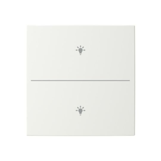 Busch-Jaeger Busch-Jaeger Tastwippe KNX free@home alpinweiß LFBT/A.2.55.11-914 Kunststoff Thermopl 2-fach