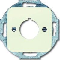 Busch-Jaeger Zentralscheibe weiß 22,5mm Befehlsgeräte 2533-212