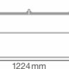 Ledvance PL 1200X300 RECESSEDMOUNTFRAME Einbaurahmen f.Panel-Leuchten – Bild 4