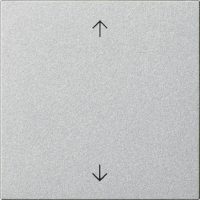 Gira Bedienaufsatz alu Pfeilsymbole 536126