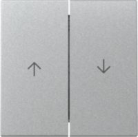 GIRA 329426 Wippe 2fach Pfeil System 55 Farbe Alu