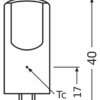 Ledvance LED PIN20 12V DIM P 2W 827 CL G4 200lm 2700K dimmbar 12 V-NV LED-Lampe – Bild 3