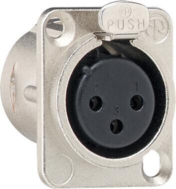 Gira Gira XLR Flanschbuchse 3-Pol-D 003600