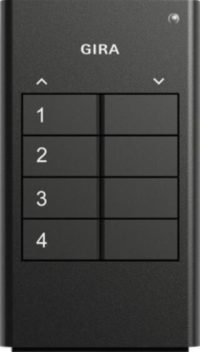 Gira Funk Handsender 4fach anthrazit 535410