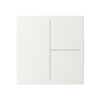 Busch-Jaeger Tastwippe KNX free@home alpinweiß LFW/A.3.55.11-914 Kunststoff Thermopl 3-fach