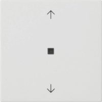 Gira Funk-Bedienaufsatz Pfeile Reinweiß 549427