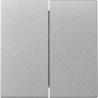 GIRA 329526 Wippe 2fach System 55 Farbe Alu