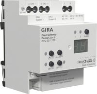 GIRA 211200 DALI Gateway Colour 2fach REG KNX Secure
