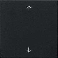 Gira Wippe 1-fach Schwarz 5389005