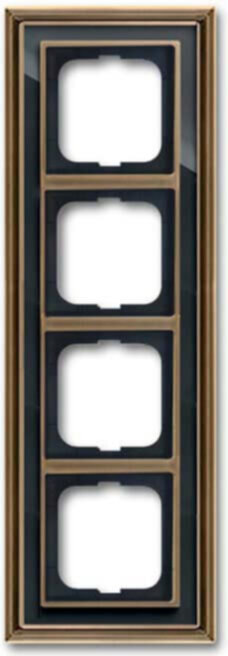 Busch-Jaeger Busch-Jaeger Rahmen 4-fach ms/antik anthrazit 1724-845