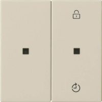 Gira Funk-Bedienaufsatz Memory cremeweiß 549301