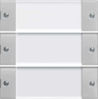 Gira Wippenset 3-f. BSF Klar/grau 2133015