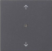 Gira KNX RF Bedienaufsatz 1-f. Anthrazit 510528