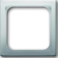 Busch-Jaeger Zentralscheibe Edelstahl 50x50,für TAE-Einsatz 1746/10-866