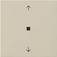 Gira KNX RF Bedienaufsatz 1-f. Cremeweiß 510501