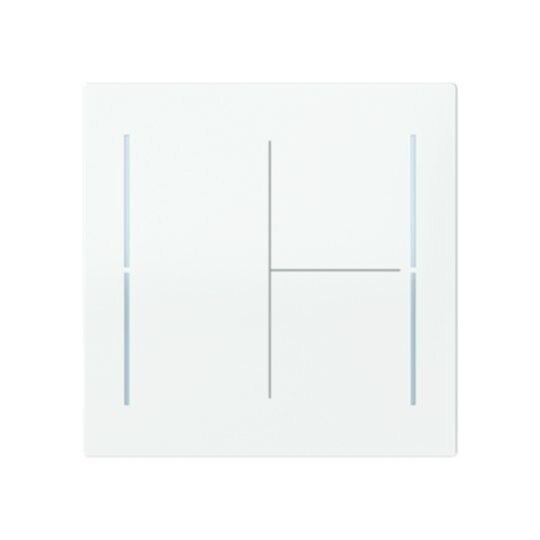 Busch-Jaeger Busch-Jaeger Tastwippe KNX free@home Kunststoff Busch-art linear LFW/A.3.70.11-44G std-w