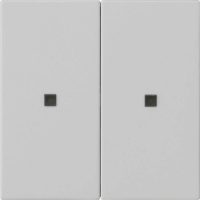 Gira Bedienaufsatz 2-f. grau 5362015