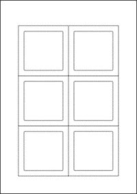 Gira Beschriftungsbogen Typ 1 141100