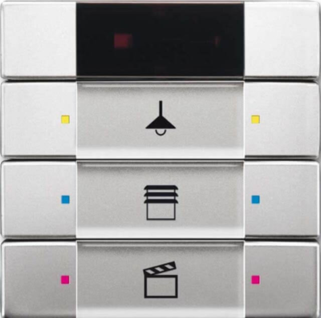Busch-Jaeger Busch-Jaeger Tastsensor 3/6-fach mit Infrarot 6129/01-866