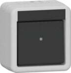 Gira 310630 Wippschalter Aus-Wechsel WG Aufputz IP44 Grau