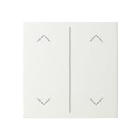 Busch-Jaeger Tastwippe KNX free@home alpinweiß LFAW/A.2.55.11-914 Kunststoff Thermopl 2-fach
