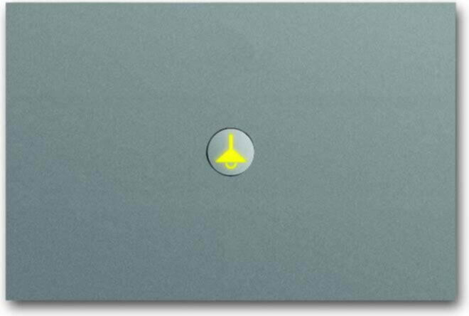 Busch-Jaeger Busch-Jaeger Bedienelement 1-fach edelstahl 6340-866-101