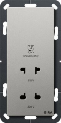 Gira Rasierersteckdose 115-230V eds-lackiert 2820600