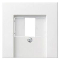 GIRA Abdeckung USB-C 1f rws Schraubbef 037603 glz ohne Beschriftungsfeld