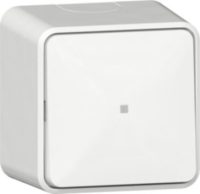 GIRA 311613 Wipp-Kontrollschalter Aus-Wechsel AP Reinweiß