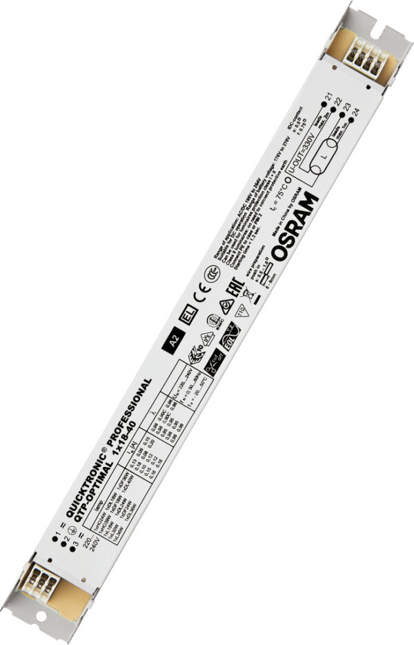 Osram QTP-OPTIMAL 1x18-40W 220-240V Vorschaltgerät f.T5/T8